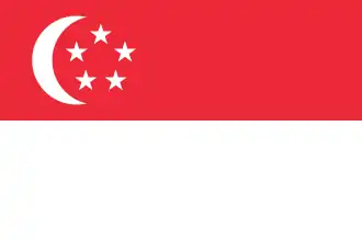 Drapeau de Singapour