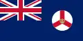 Drapeau de Singapour (1952-1959).