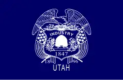 Drapeau de l'Utah de 1904 à 1911