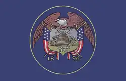 Drapeau de l'Utah de 1913 à 1922