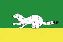 Drapeau de Raïon de Verkhneouralsk