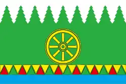 Drapeau de Raïon de Vinogradov