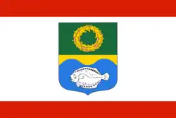 Drapeau de Raïon de Zelenogradsk