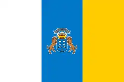 Drapeau des îles Canaries