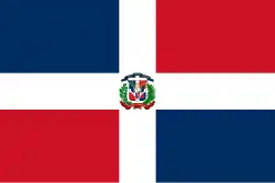Drapeau de la République dominicaine