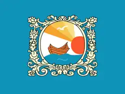 Lotca figurant sur un drapeau lipovène.