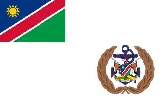 Drapeau de la Marine namibienne