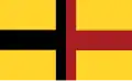 Le second drapeau du Royaume de Sarawak de 1848 à 1870