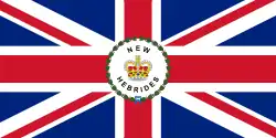 Drapeau du commissaire résident britannique