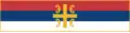 Drapeau de l'Église orthodoxe serbe.
