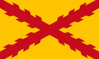 Drapeau des Tercios Morados Viejos.