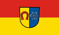 Drapeau de Eggenstein-Leopoldshafen