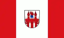 Drapeau de Neubrandenbourg