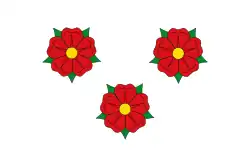 Drapeau de Roses