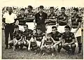 Équipe du Flamengo au stade en 1960