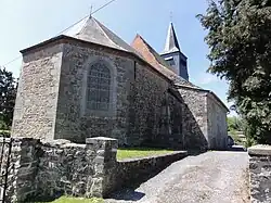 Chevet de l'église Saint-Victor.