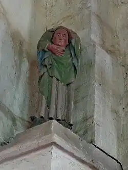 Saint Clair, statue polychrome du XIVe&nbsp;siècle (?)