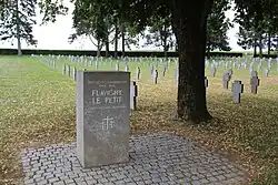 Le carré militaire allemand.