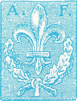 Logotype de la Ligue d'Action française de 1905 à 1936.