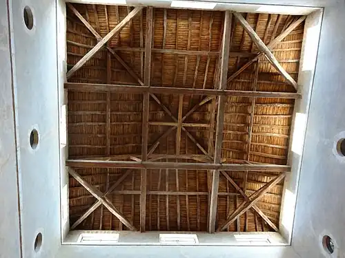 Aperçu de la charpente.