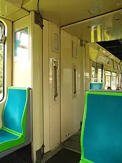 Articulation d'une rame