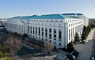 Le bâtiment Dirksen.