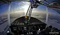 Cockpit du Skyranger en vol