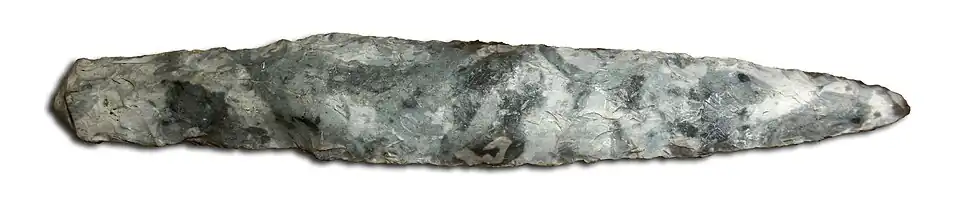 Couteau néolithique, Jälla (Suède)