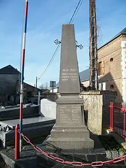 Le monument aux morts.