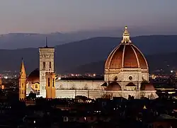 Cathédrale Santa Maria del Fiore à Florence en Toscane (XIIIe – XVIIe&nbsp;siècle).