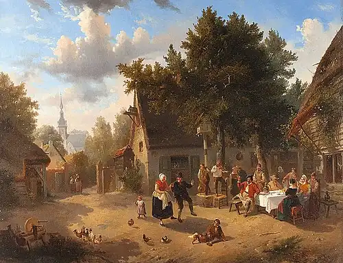 Danse paysanneCollection privée