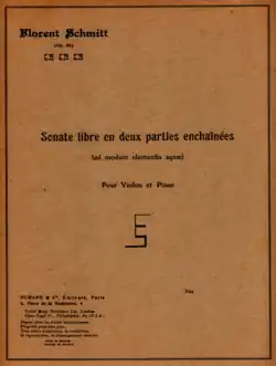 page de titre de la partition