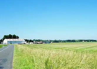 L'aérodrome de La Réole-Floudès (mai&nbsp;2009)