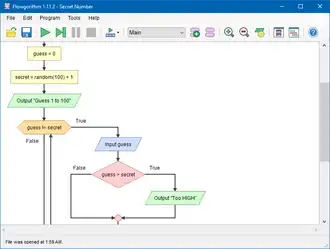 Image illustrative de l’article Flowgorithm
