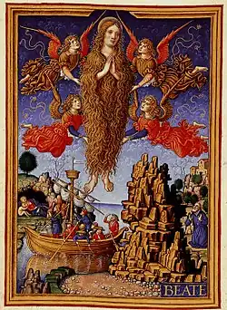 Sainte Marie Madeleine, miniature de Birago, f.211v