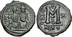 Follis frappé à Nicomédie (NIK).