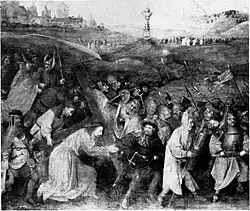 Suiveur de Bosch, Le Portement de croix (Neuilly, collection privée).