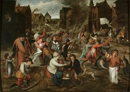 Fête de Saint MartinÉcole de Marten van Cleve