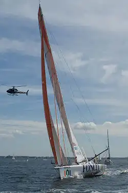 Foncia lors de Brest 2008.