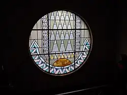 Vitrail escalier résidence