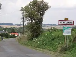 L'entrée de Fonsomme.