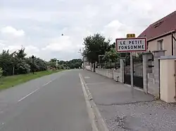 L'entrée du Petit Fonsomme.