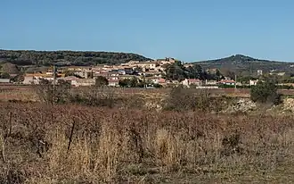 Vue générale de Fontès.