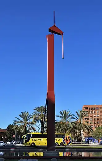 La Panthère rose (sculpture), Valence.