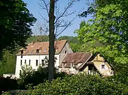 L'ancien moulin de Fontaine, établi sur la Nonette.