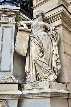 La Comédie légère par Jean-Jacques Pradier.