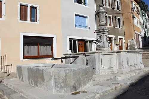 La fontaine du XVIIIe siècle