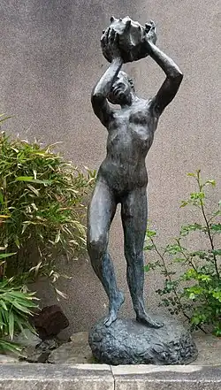 La Fontaine d'amour (1989), bronze, Sèvres.