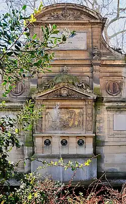 La fontaine de nos jours.