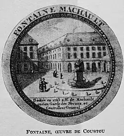 1753 sur le marché aux draps,